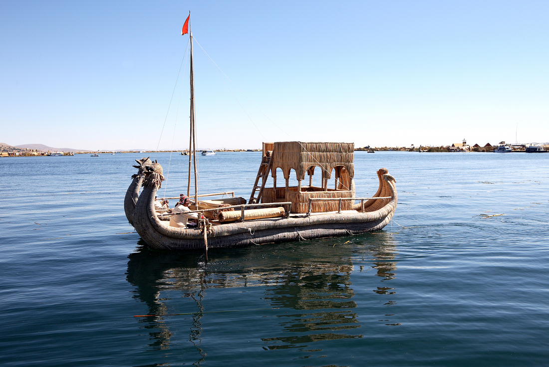 Peregrine Adventures peru lake titicaca floating reed boat