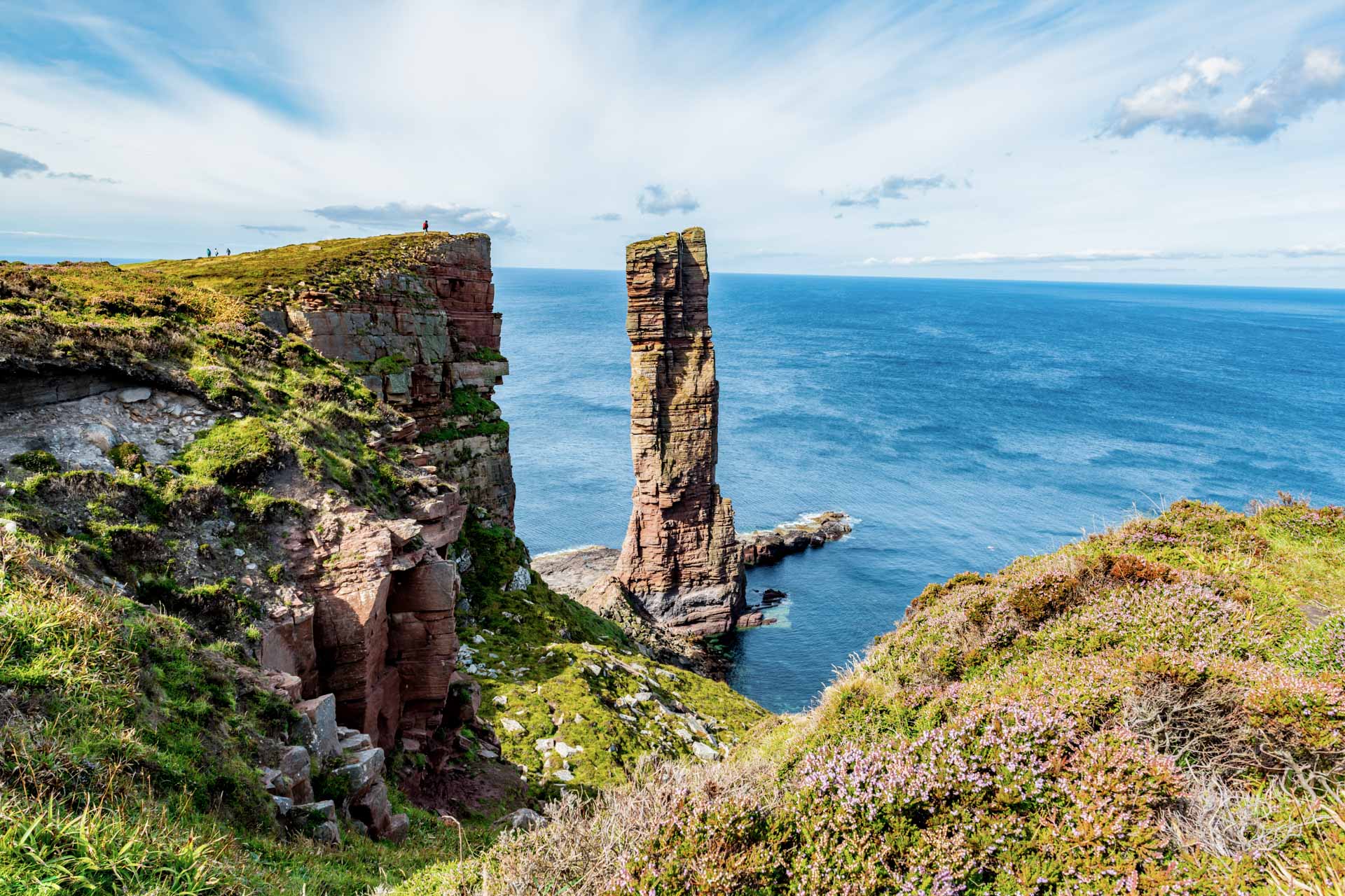 Approaching the Old Man of Hoy