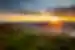 Looking out over Hawke's Bay and the Craggy Range Winery from Te Mata Peak at sunrise