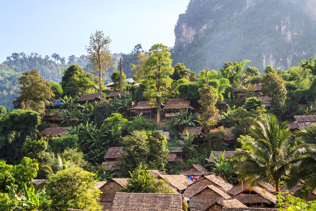 Karen Hill Tribe village, Thailand