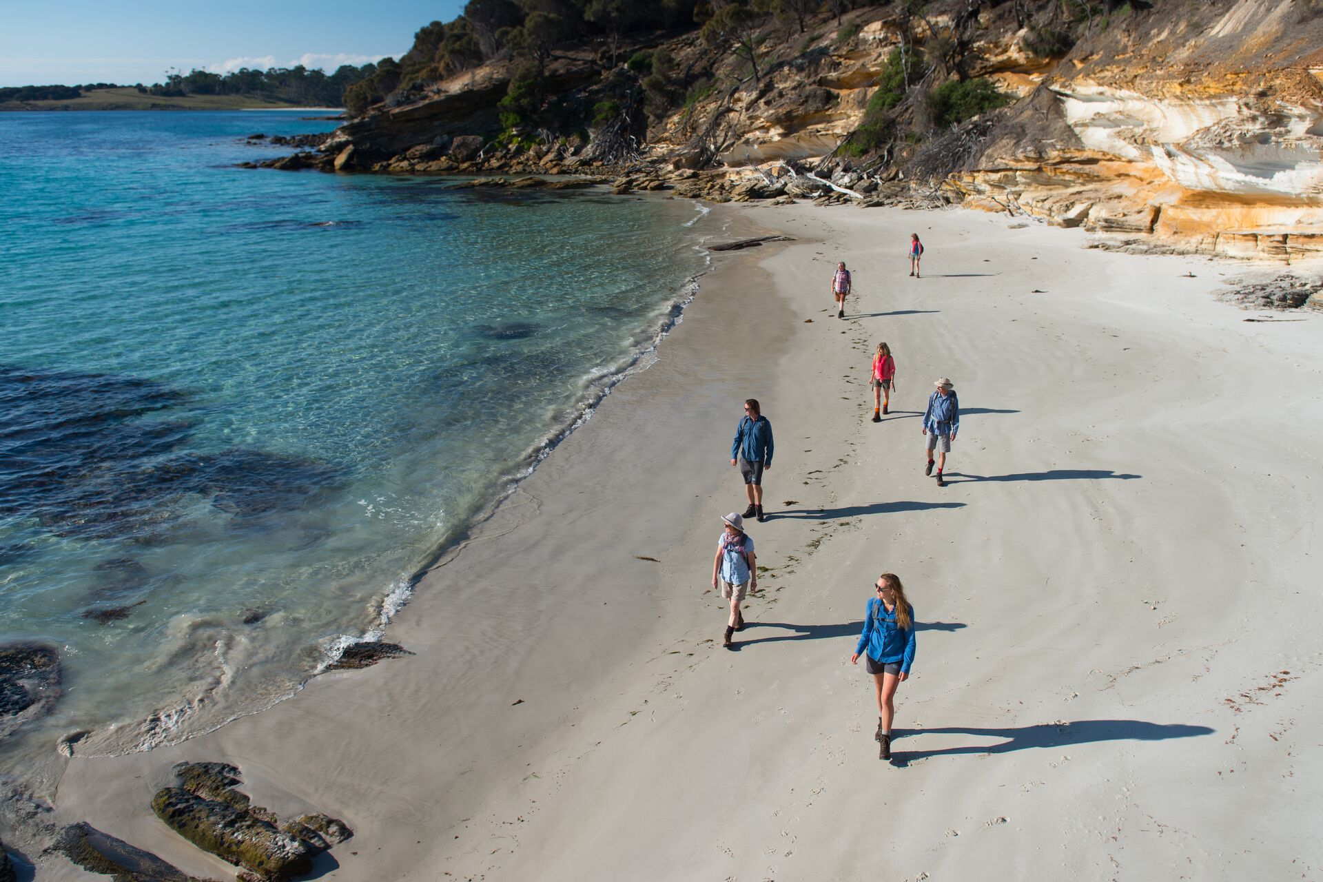 Explore the incredible landscapes of Maria Island