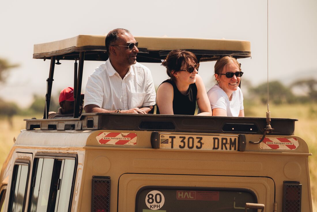 On the lookout in the Serengeti
