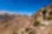 Traveller hiking on the M'goun Valley in Morocco