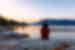 SEKS - Vancouver - Saltery Bay - Woman Watching Sunset