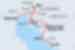 Map of Premium Venice To Split including Croatia, Italy and Slovenia