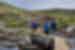Travellers walking along the Kangaroo Wilderness Trail, Southern Australia