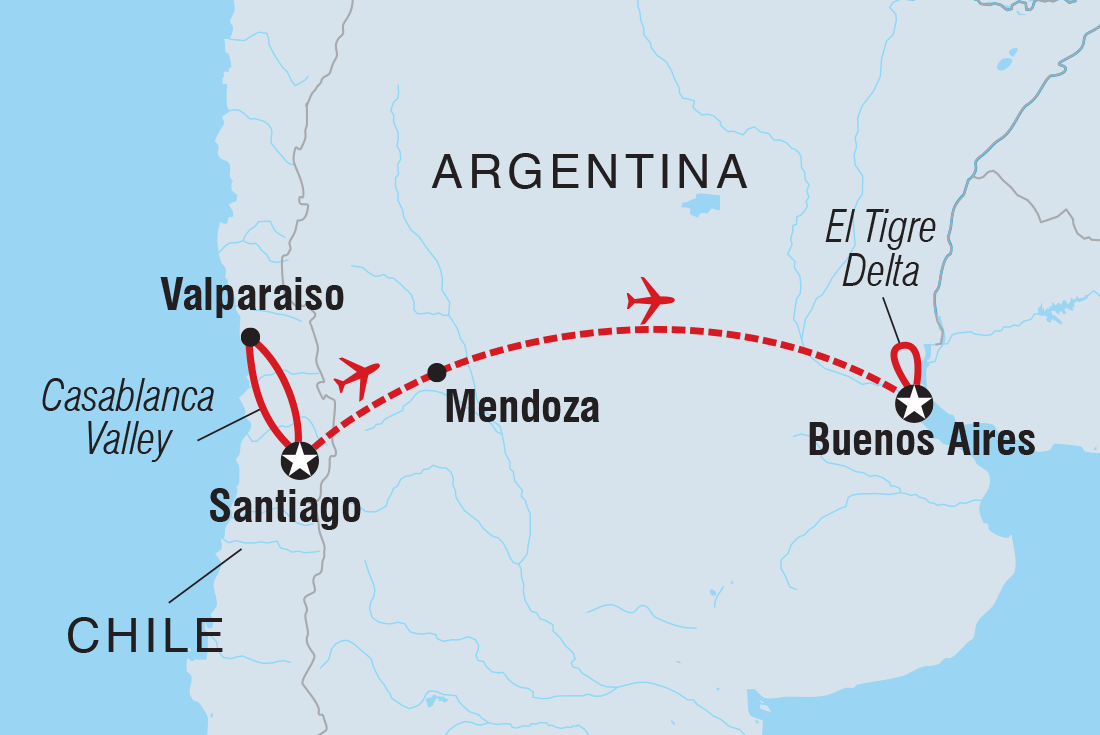 Argentina or Chile to Visit on your voyage?