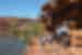 Group hiking through Kalbarri NP, Western Australia