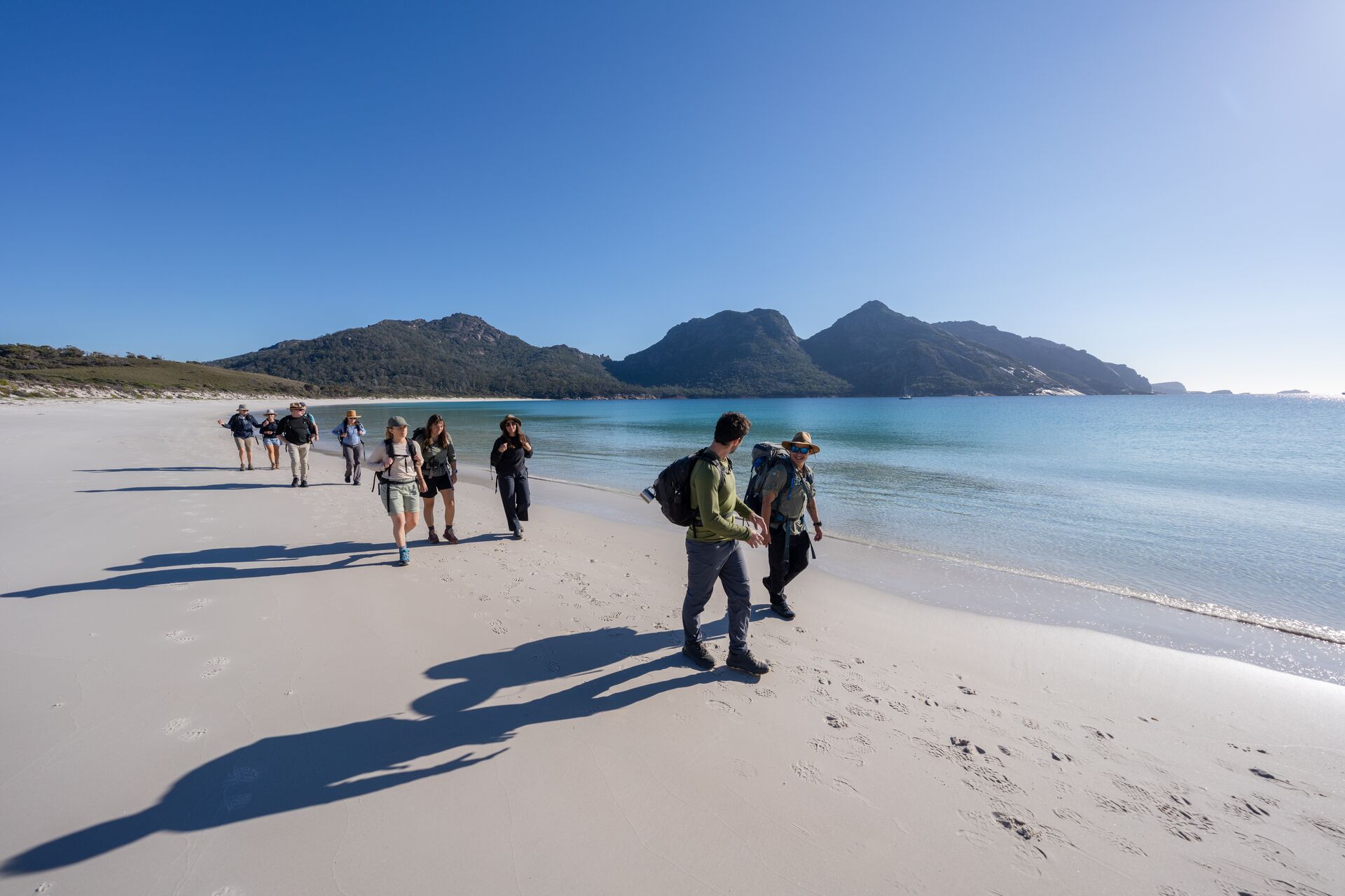 Walk talk and hike across the incredible landscapes of Freycinet