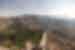 Great Wall of China trails over mountain peaks of northern China