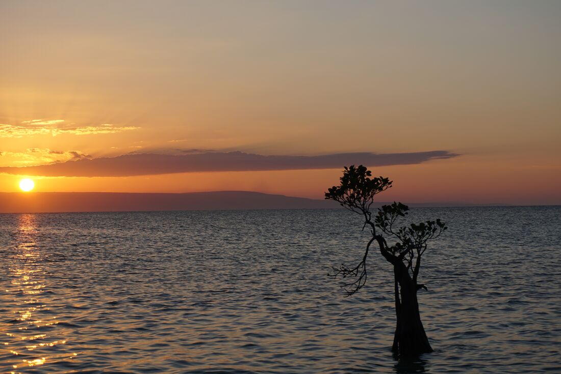 Sunset view at Walakiri Beach in Sumba, Indonesia