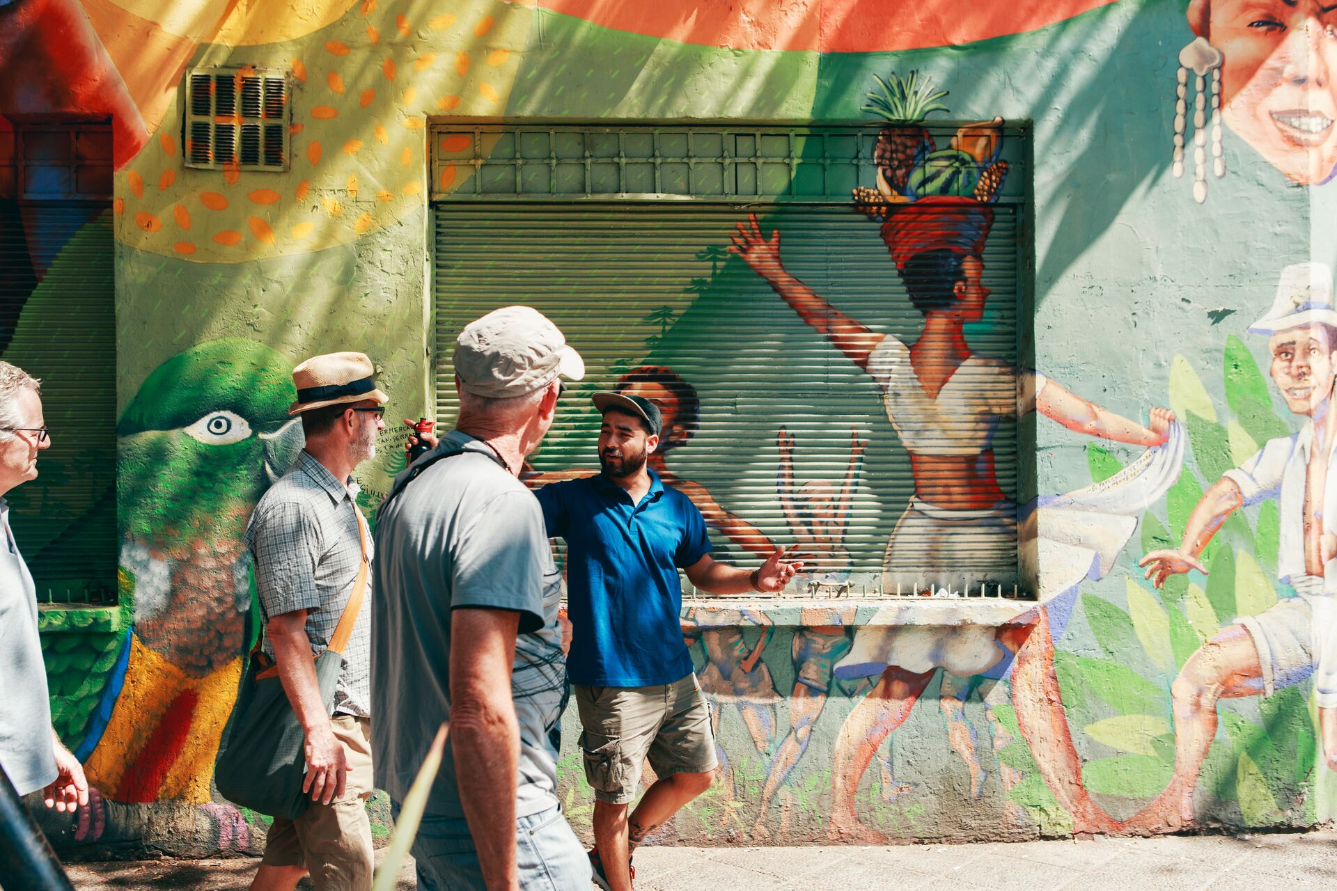 Tour the colorful streets of Santiago, Chile