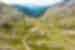 View of a winding mountain road near Visocica Peak, Bosnia & Herzegovina