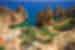 Stone pillars and cliffside paths to Algarve gorgeous beaches on the Portuguese coast