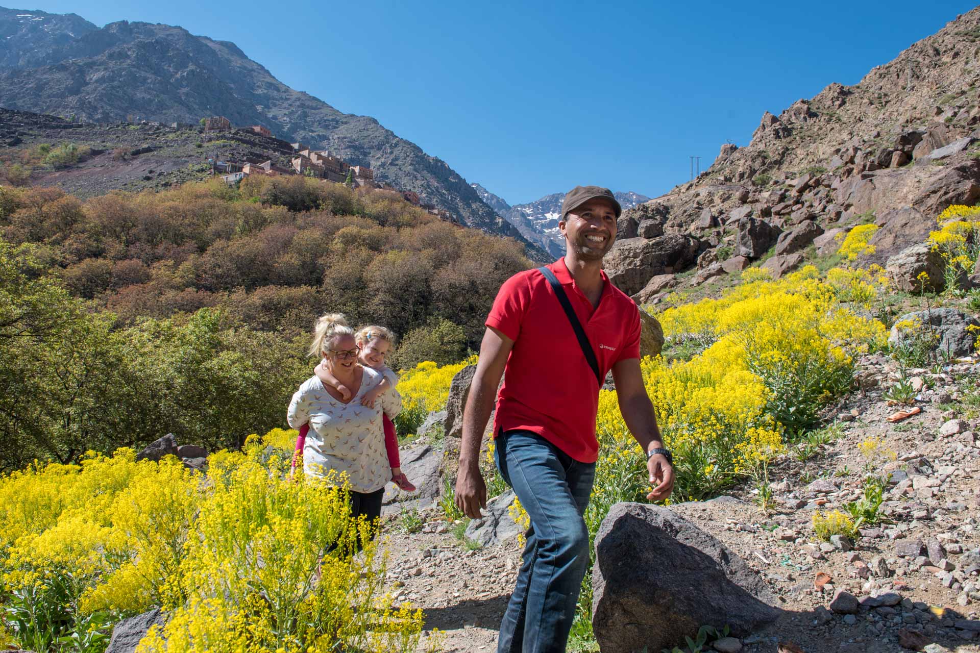 A hike in the Atlas Mountains with the best guide you could ask for