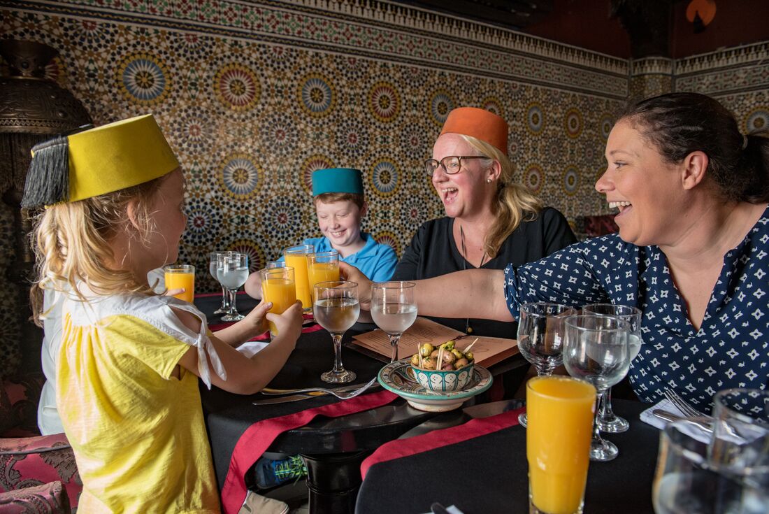 A fun time in Marrakech