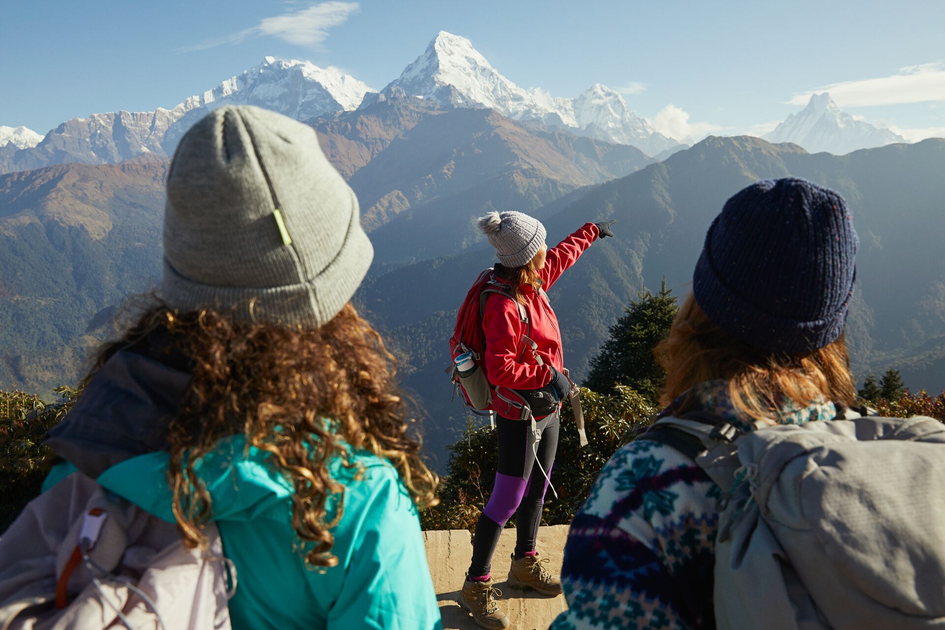 Learn more about the incredible Annapurna Range at Poon Hill from your leader