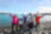 Group on the shores of Lake Tekapo, South Island, New Zealand