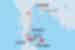 Map of Thailand Beaches: Bangkok To Ko Samui including Thailand