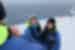 Travellers on the Ocean Endeavour enjoying shore landing, Antarctica