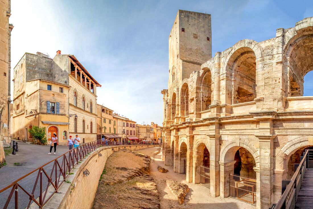 Arles Amphitheatre in Arles, France