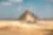 The imposing and monumental Pyramids of Giza