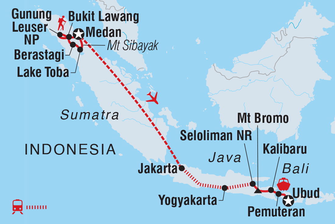 Map of Best Of Indonesia including Indonesia