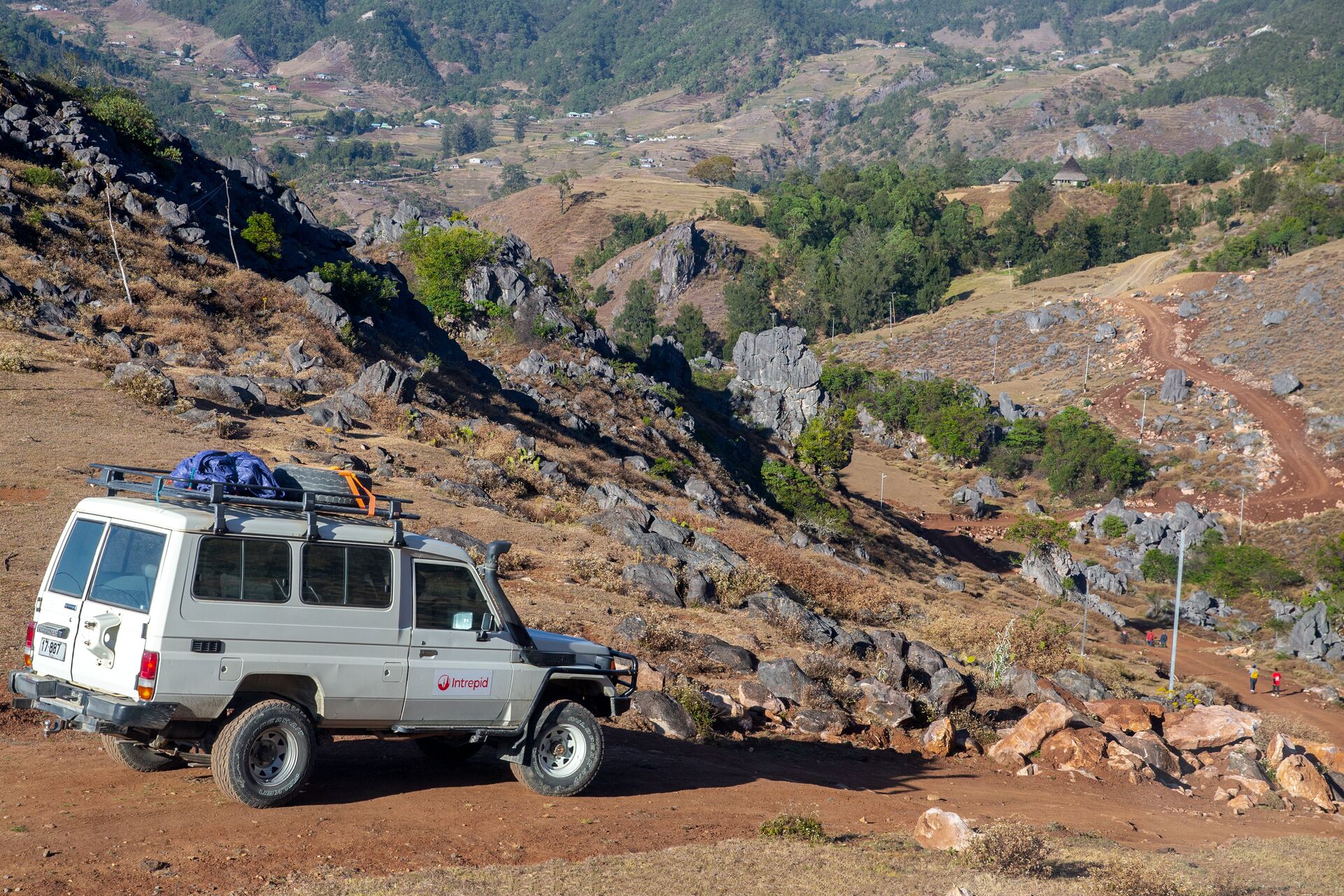 Summit the hills of TImor Leste to visit the village of Rabilau