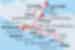 Map of Nicaragua To Belize Discovery including Belize, El Salvador, Guatemala, Honduras and Nicaragua