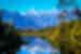 Reflection of Mount Aoraki and Mount Cook, Lake Matheson