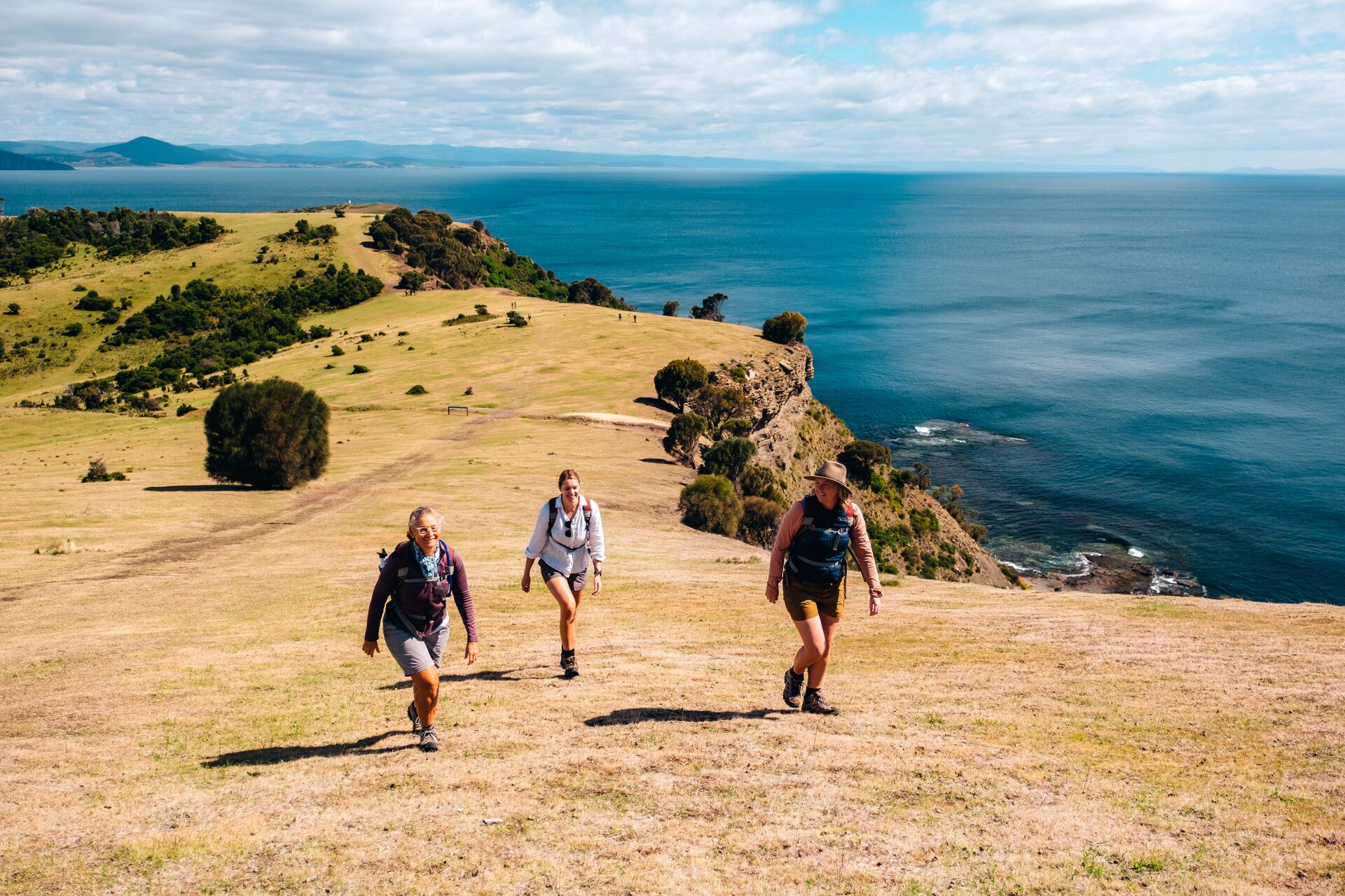 Walk the incredible cliffside meadows and forests