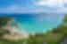 Panoramic view of Squeaky Beach in Wilons Promontory National Park, Victoria