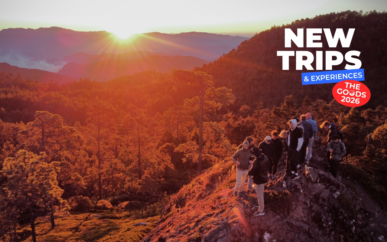 The Goods homepage banner