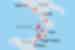 Map of Italy: Highlights Of Calabria including Italy