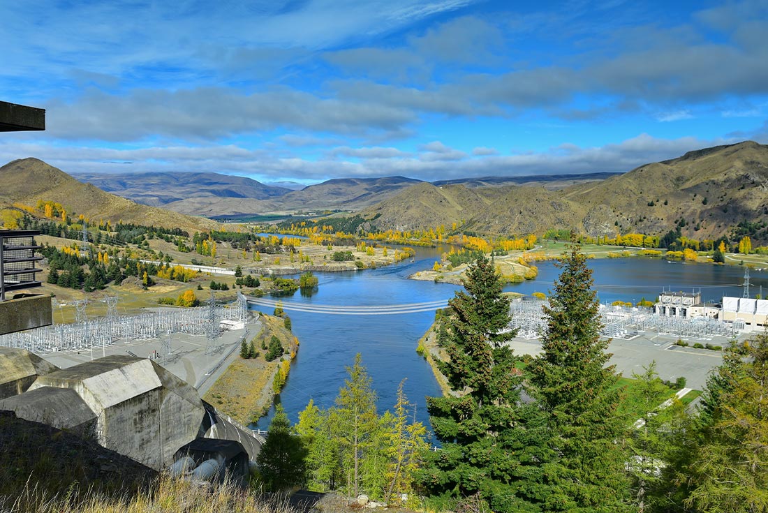 PHXA - Lake Benmore - View from ontop of dam