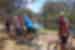 Quick group shot by a river on the Munda Biddi Cycling Trail in Western Australia