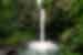 Natural waterfall in the jungle of La fortuna, Costa Rica