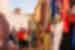 Travellers in the market streets, Air Benhaddou, Morocco