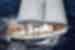 Bavaria 51 boat seen from above
