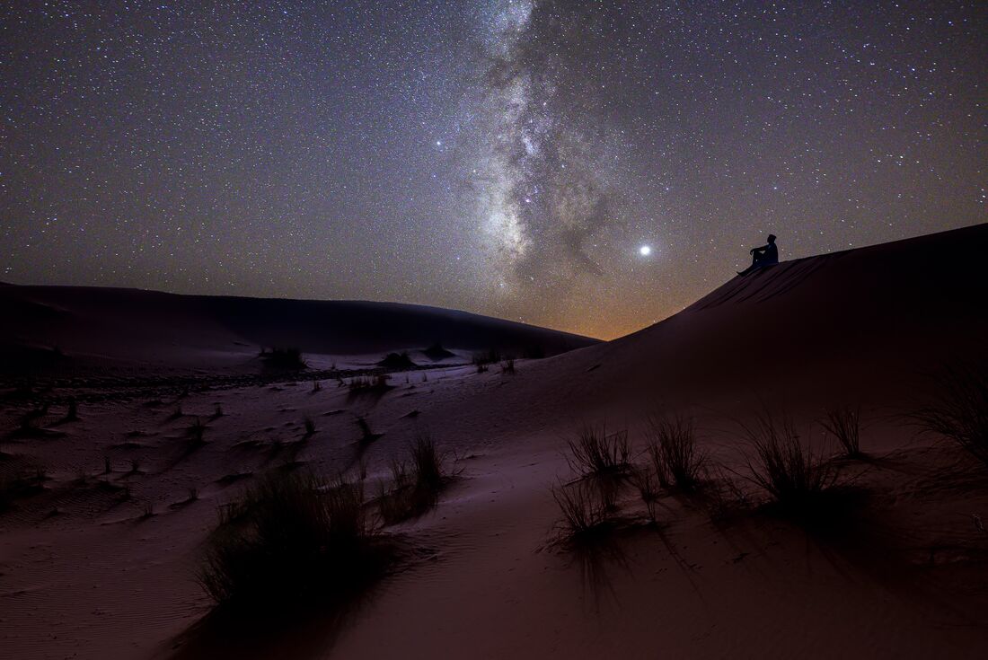Stargazing in the Sahara 