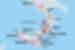 Map of Highlights Of Calabria, Mount Etna & Sicily including Italy