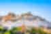 Ostuni white town skyline, Brindisi, Apulia southern Italy. Europe.