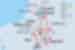 Map of Cycle Jordan: Petra, Wadi Rum & The Dead Sea including Jordan